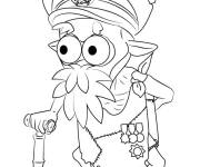 Coloriage Splatoon Le calmar &agrave; la retraite