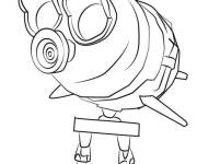 Coloriage Une cr&eacute;ature extraordinaire de Splatoon