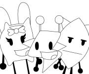 Coloriage Bataille de Sprunki