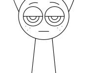 Coloriage Grey Sprunki