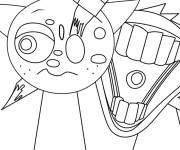 Coloriage Illustration Sprunki Phase 5