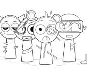 Coloriage Incredibox Sprunki