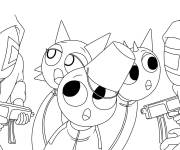 Coloriage Jeu Sprunki dans Squid Game