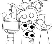 Coloriage Jeu Sprunki mise &agrave; jour Phase 7