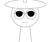 Coloriage Klyukr Sprunki