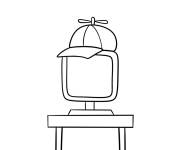 Coloriage et dessins gratuit Mr. Fun Computer Sprunki Corruptbox à imprimer