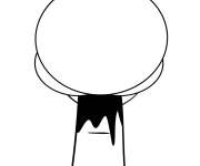 Coloriage et dessins gratuit Mr. Tree Sprunki Corruptbox à imprimer