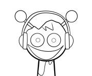 Coloriage Oren de Sprunki Corruption