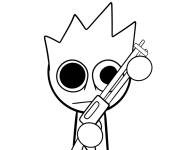 Coloriage OWAKCX de Sprunki Corruption