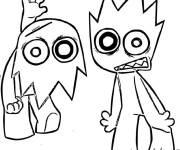 Coloriage OWAKCX rigolo
