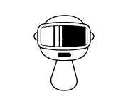 Coloriage Robot Sprunki