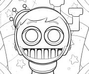 Coloriage Sprunki Geno pour maternelle