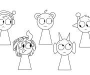 Coloriage Sprunki Incredibox