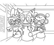 Coloriage Sprunki m&eacute;chants