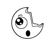 Coloriage Sprunki moon