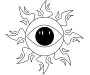 Coloriage Sprunki Mr. Sun Phase 3 mise &agrave; jour