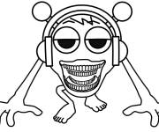 Coloriage Sprunki NCREDIBOX