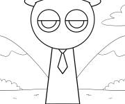 Coloriage Sprunki Non Canon Design