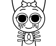 Coloriage et dessins gratuit Sprunki Pinki Horreur à imprimer