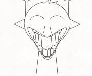 Coloriage et dessins gratuit Sprunki SIMON à imprimer