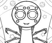 Coloriage Sprunki Spidro
