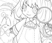 Coloriage Agent secret Anya Forger