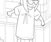 Coloriage Anya Forger en mode furtif
