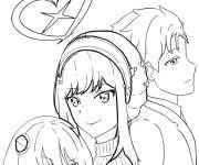 Coloriage Membre de Spy x Family