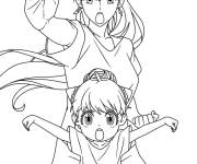 Coloriage Spy x Family anime