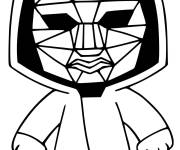 Coloriage Chibi leader de Squid Games
