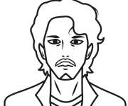 Coloriage Joueur num&eacute;ro 456 de Squid Game