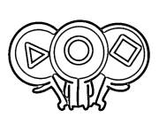 Coloriage Simple soldats Squid Games imprimable