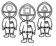 Coloriage Spoilers de Squid Games