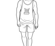 Coloriage et dessins gratuit Billy Hargrove Stranger Things à imprimer