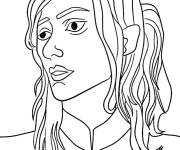 Coloriage Chrissy Cunningham de Stranger Things