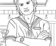 Coloriage Dustin en ligne