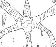 Coloriage &Eacute;corcheur d'esprit sur Hawkins
