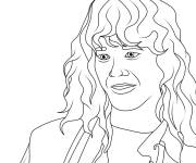 Coloriage Eddie Munson en noir et blanc