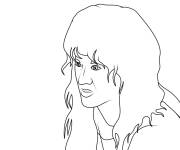 Coloriage Eddie Munson facile