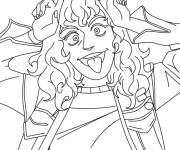 Coloriage Eddie Munson qui fait rire