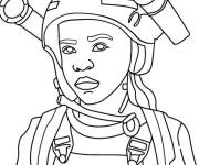 Coloriage Erica Sinclair de Stranger Things