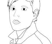 Coloriage Fred de Strange Things