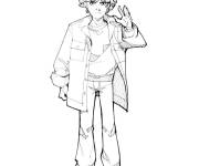 Coloriage Gar&ccedil;on acteur de Stranger Things