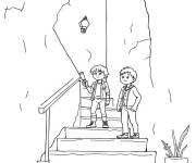 Coloriage Max de Stranger Things style dessin anim&eacute;