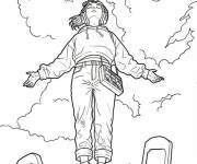 Coloriage Max flottant