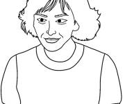 Coloriage Max simple