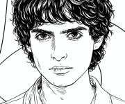 Coloriage Mike de Stranger Things 5