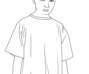 Coloriage Onze de Stranger Things saison 4