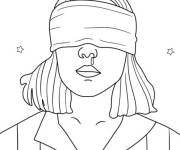 Coloriage Onze utilise les pouvoirs de t&eacute;l&eacute;kin&eacute;sie