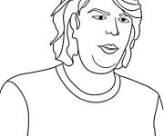 Coloriage Personnage facilement dessin&eacute;